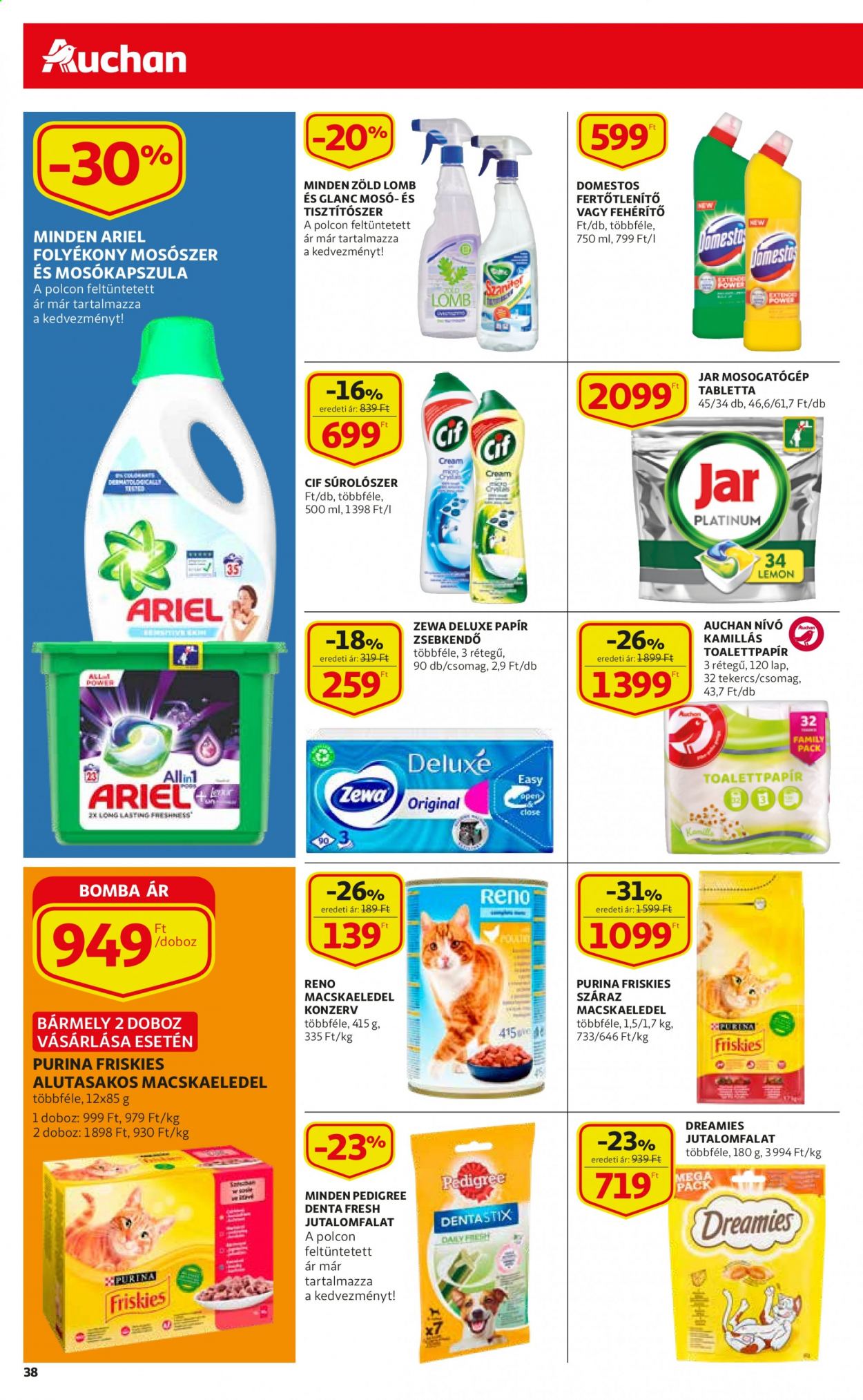 Auchan akciós újságok - 2021.06.24 - 2021.06.30. Oldal 38