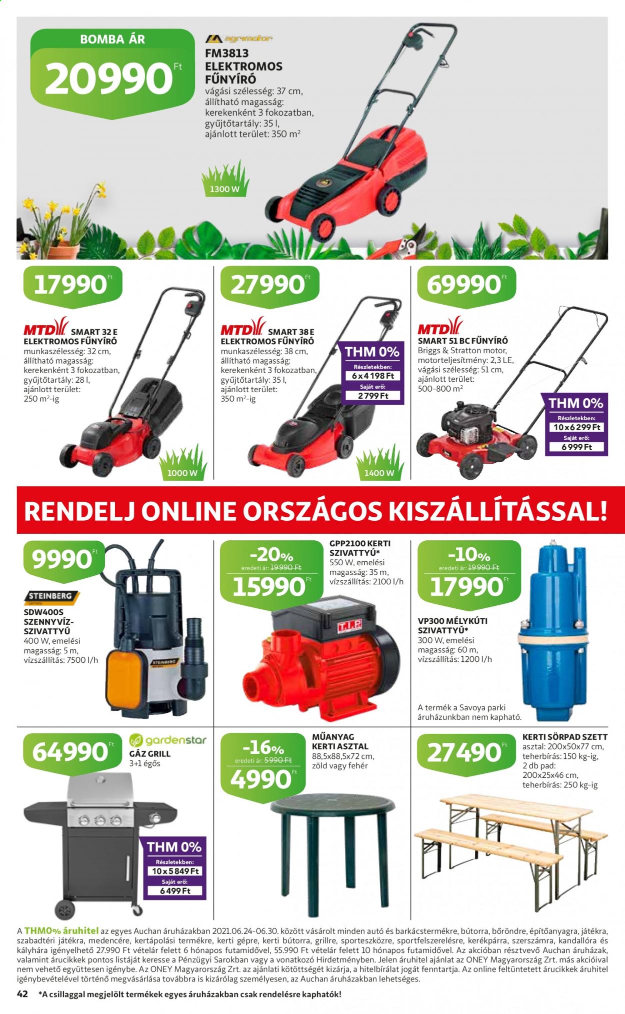 Auchan akciós újságok - 2021.06.24 - 2021.06.30. Oldal 42