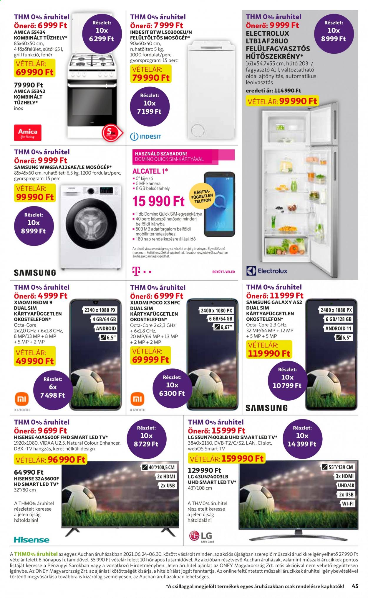 Auchan akciós újságok - 2021.06.24 - 2021.06.30. Oldal 45