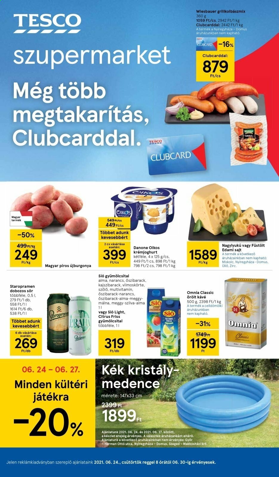TESCO akciós újságok - 2021.06.24 - 2021.06.30. Oldal 1