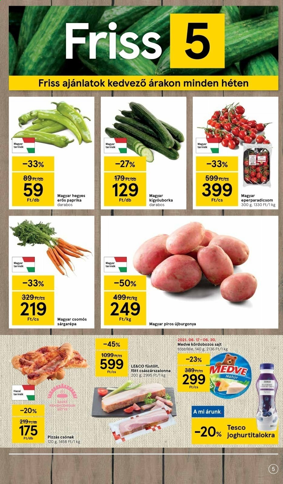 TESCO akciós újságok - 2021.06.24 - 2021.06.30. Oldal 5