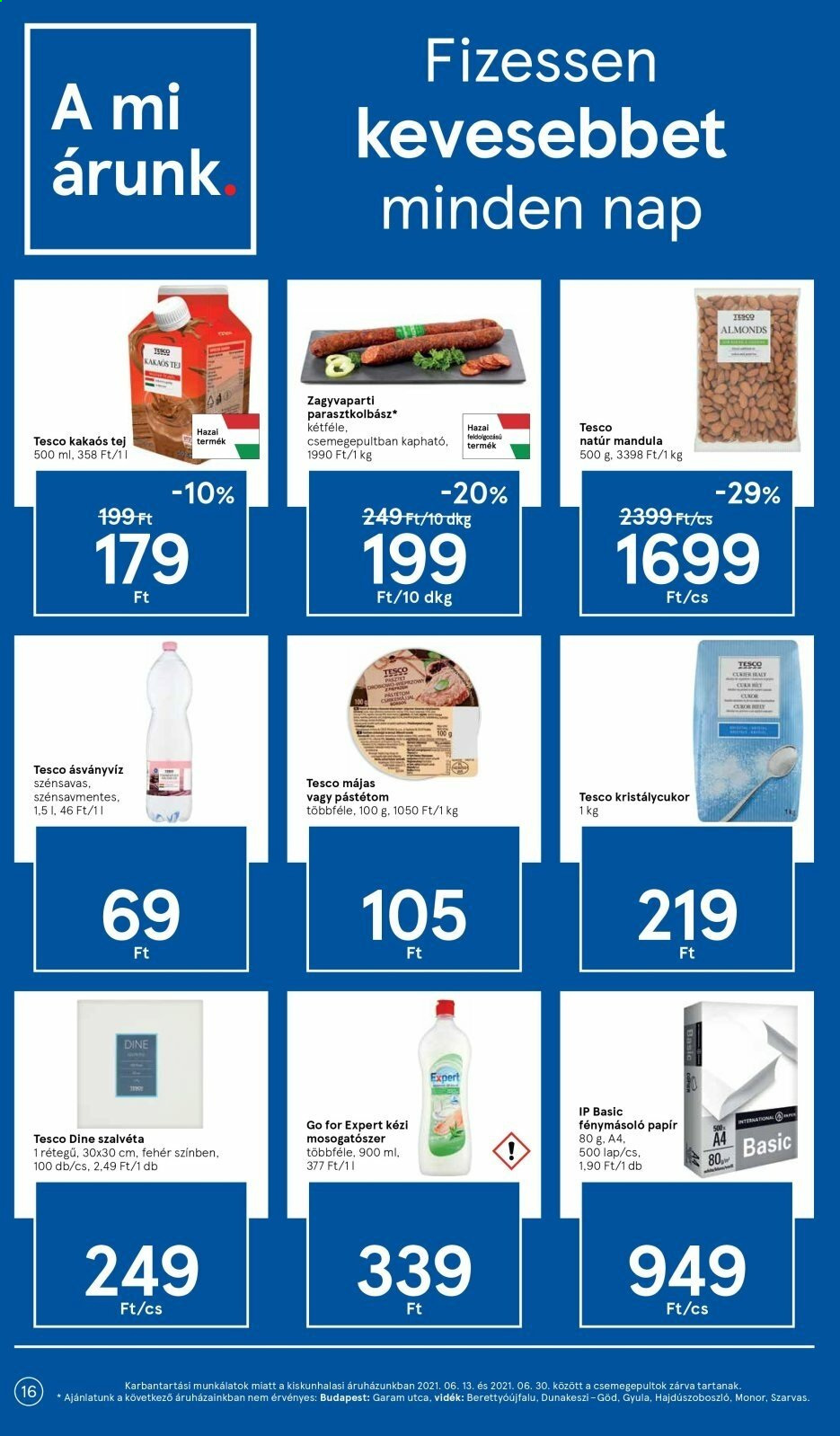 TESCO akciós újságok - 2021.06.24 - 2021.06.30. Oldal 16
