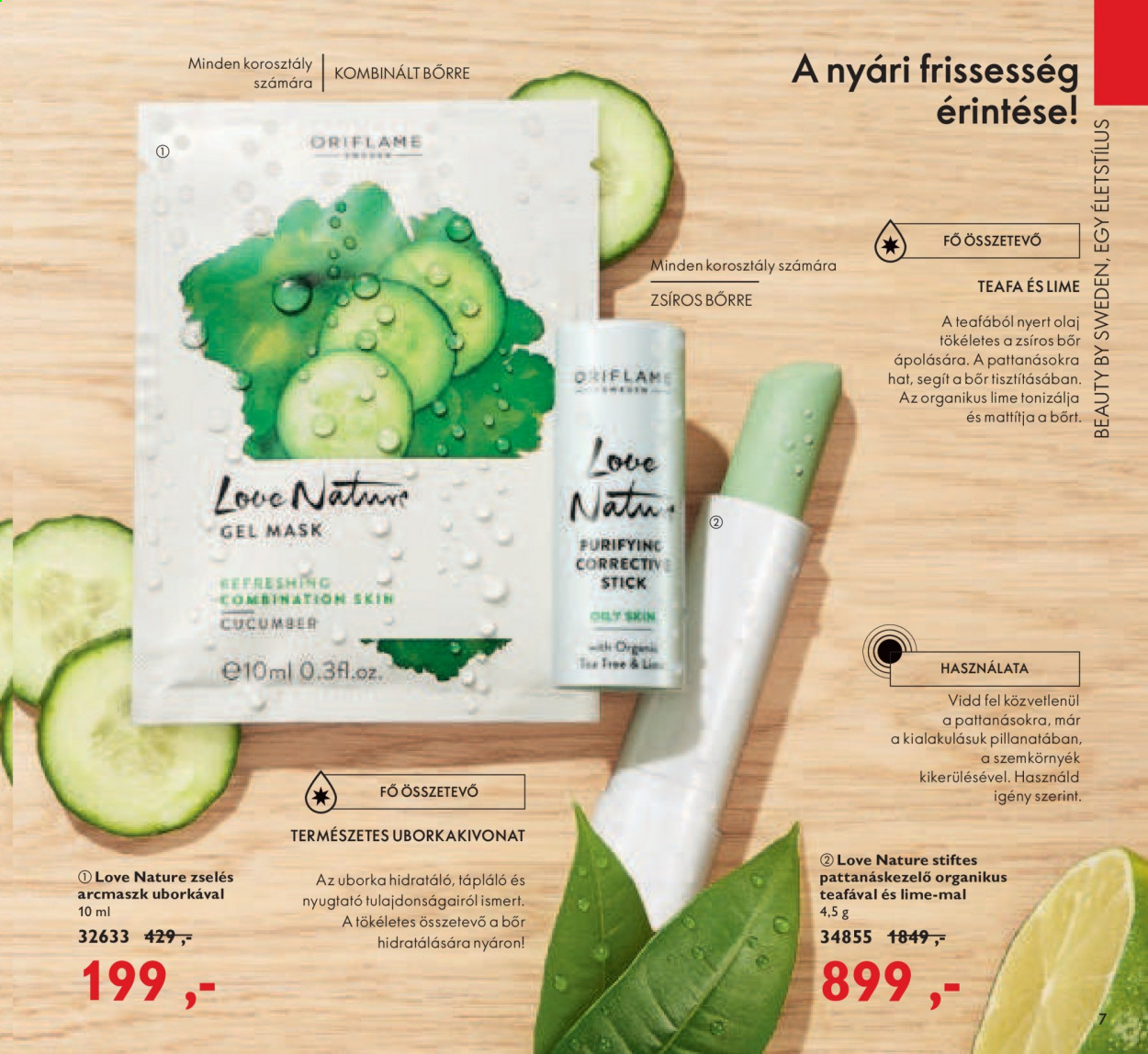 Oriflame akciós újságok - 2021.06.22 - 2021.07.12. Oldal 7