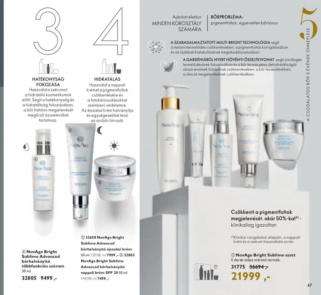 Oriflame akciós újságok - 2021.06.22 - 2021.07.12. Oldal 47
