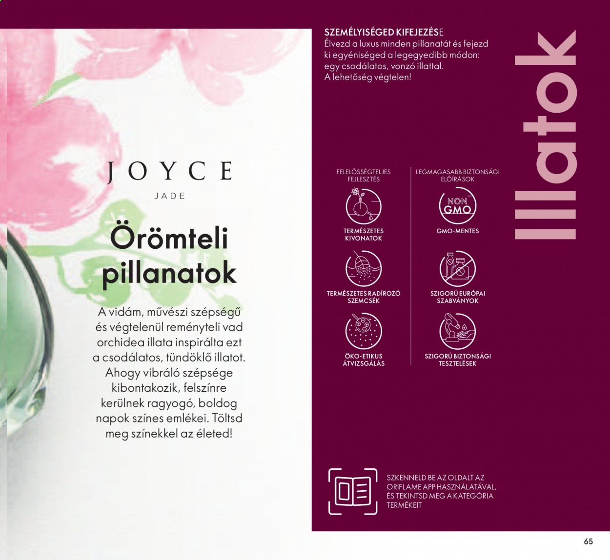 Oriflame akciós újságok - 2021.06.22 - 2021.07.12. Oldal 65