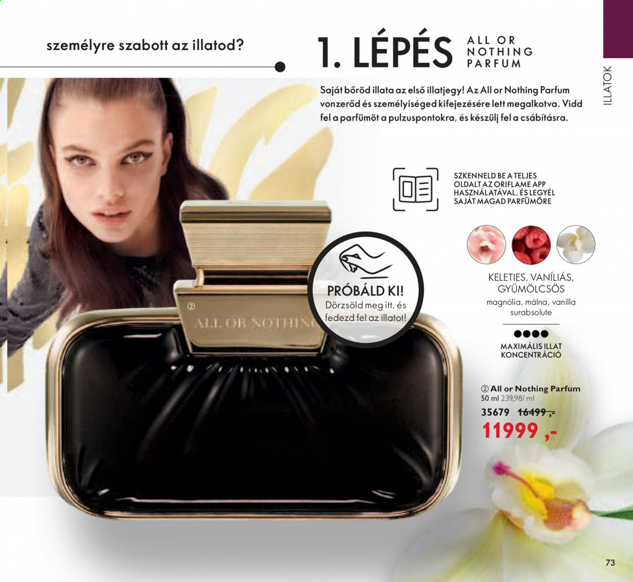 Oriflame akciós újságok - 2021.06.22 - 2021.07.12. Oldal 73