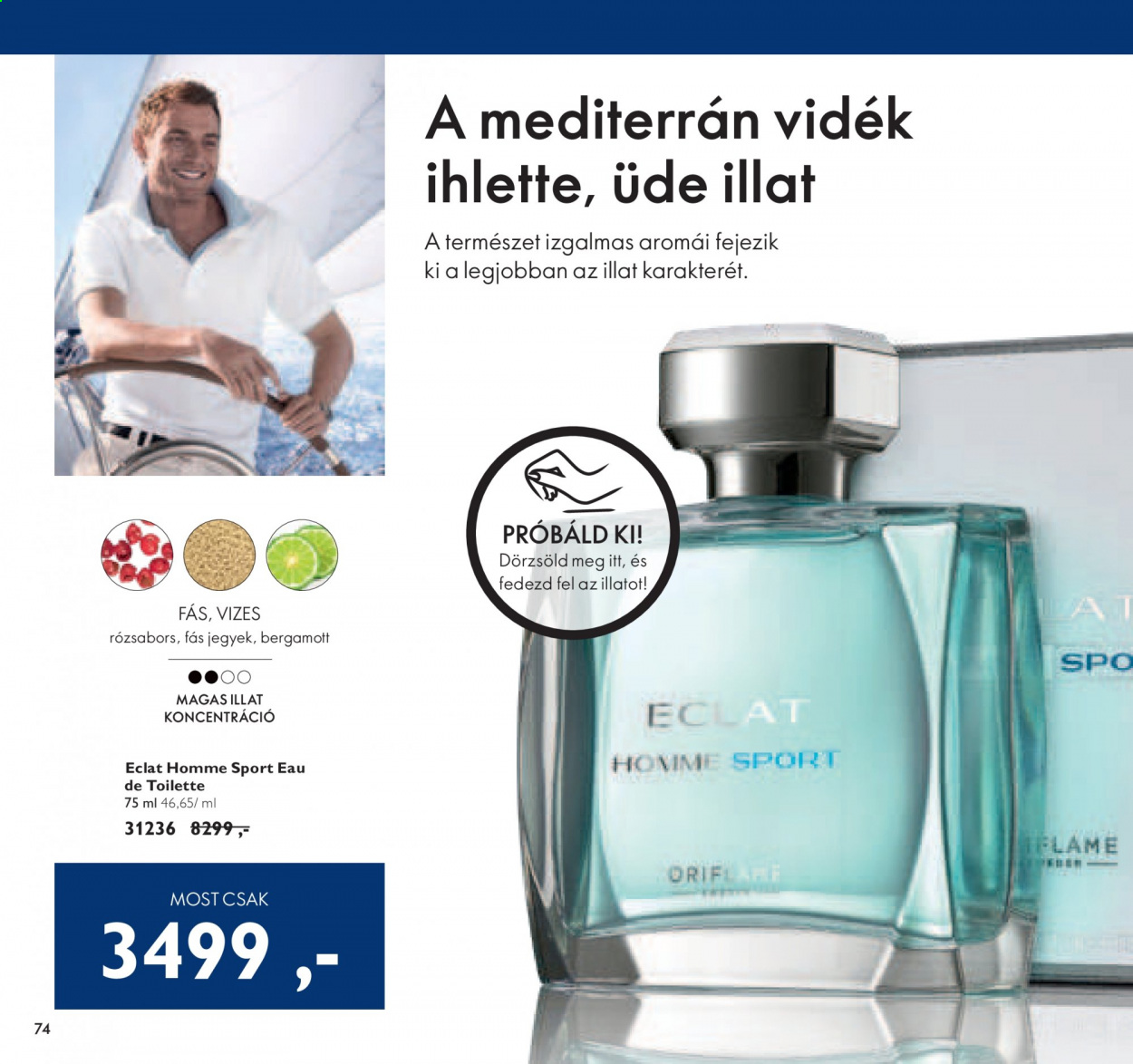 Oriflame akciós újságok - 2021.06.22 - 2021.07.12. Oldal 74