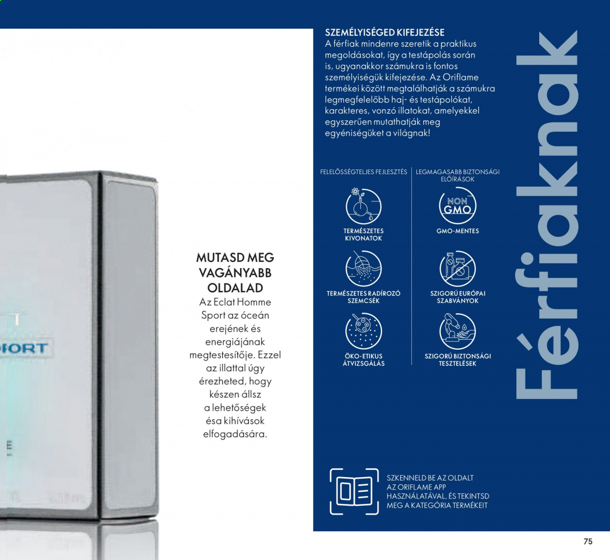 Oriflame akciós újságok - 2021.06.22 - 2021.07.12. Oldal 75