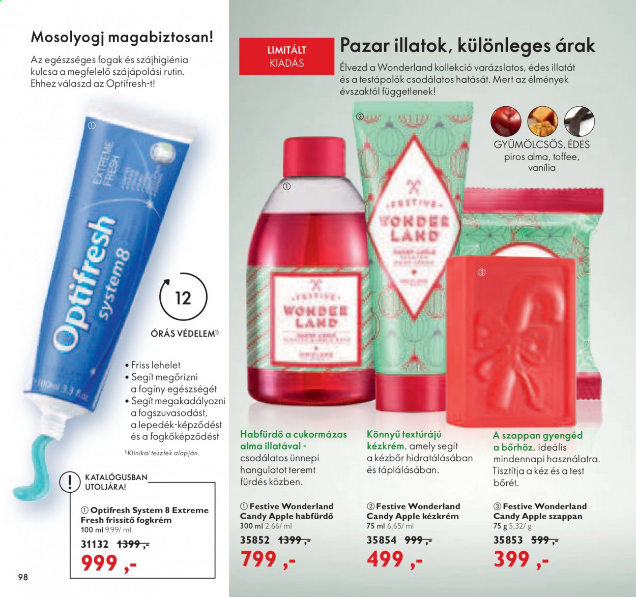 Oriflame akciós újságok - 2021.06.22 - 2021.07.12. Oldal 98