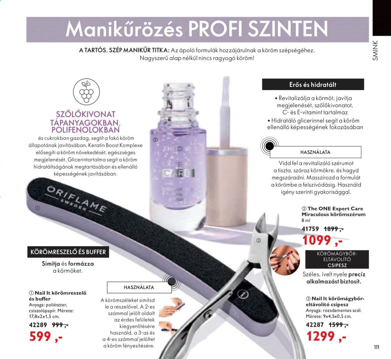 Oriflame akciós újságok - 2021.06.22 - 2021.07.12. Oldal 111