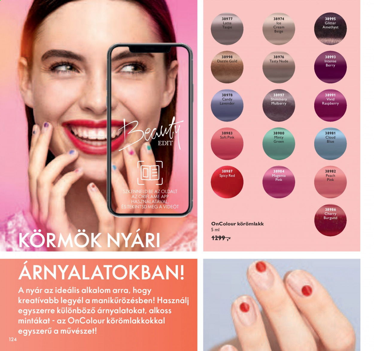 Oriflame akciós újságok - 2021.06.22 - 2021.07.12. Oldal 124