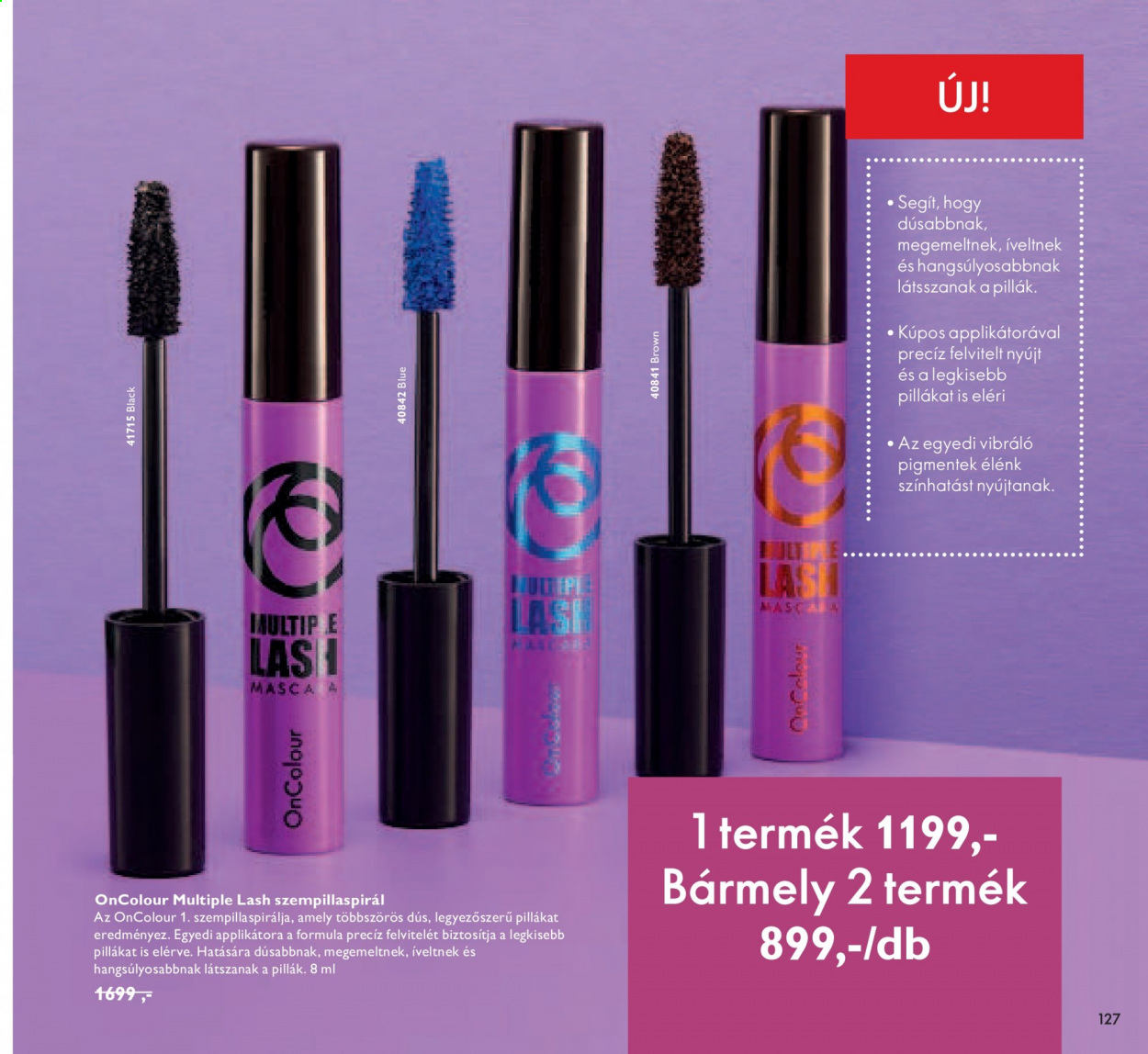 Oriflame akciós újságok - 2021.06.22 - 2021.07.12. Oldal 127