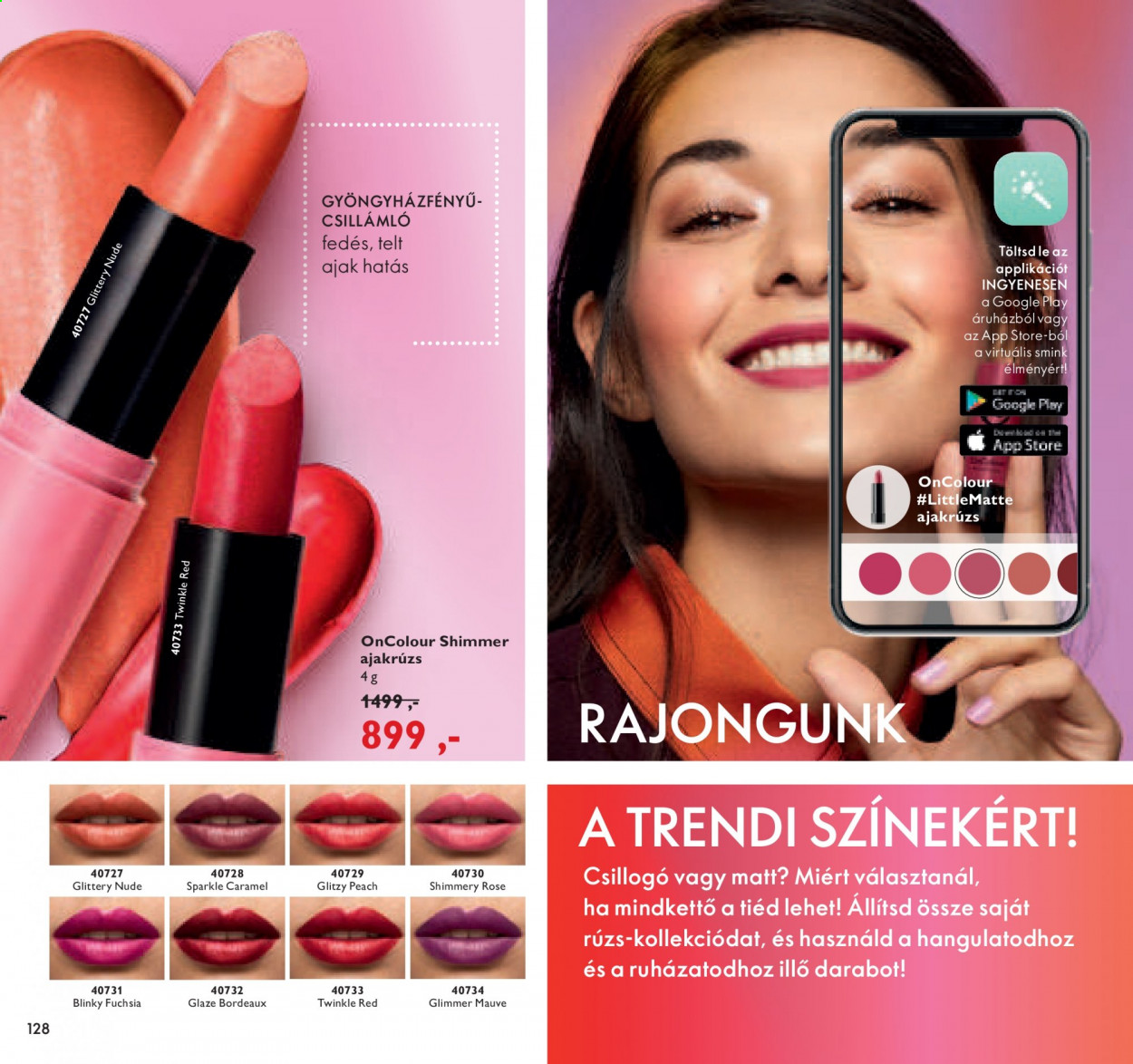 Oriflame akciós újságok - 2021.06.22 - 2021.07.12. Oldal 128