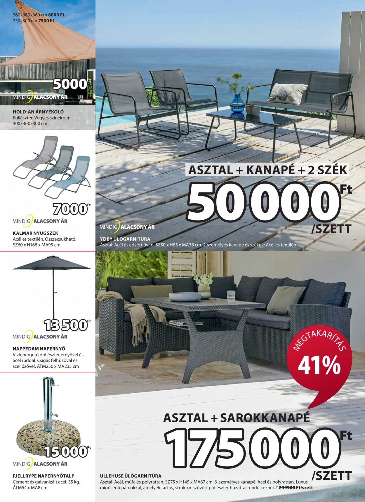 JYSK akciós újságok - 2021.06.24 - 2021.07.07. Oldal 6