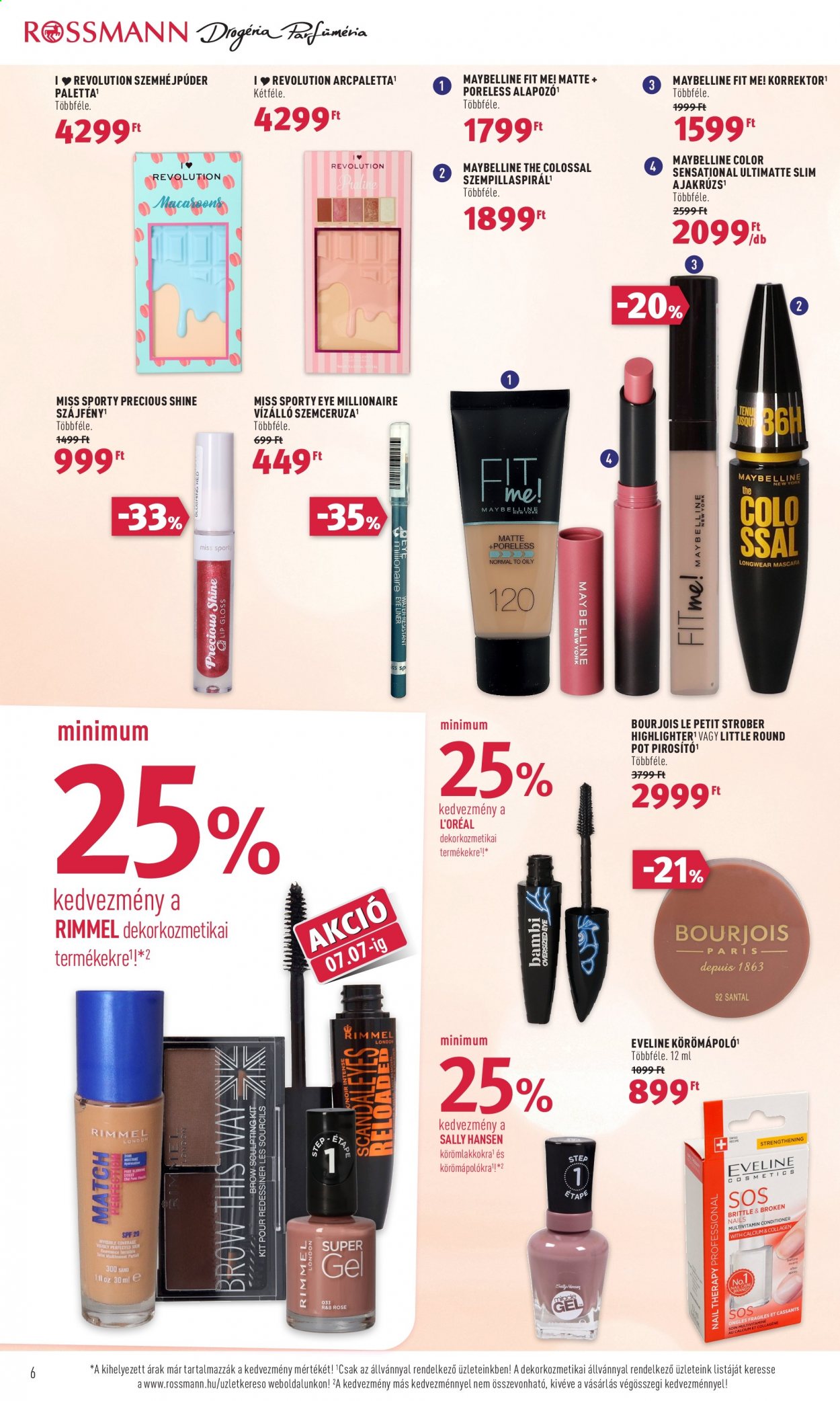 Rossmann akciós újságok - 2021.06.28 - 2021.07.02. Oldal 6
