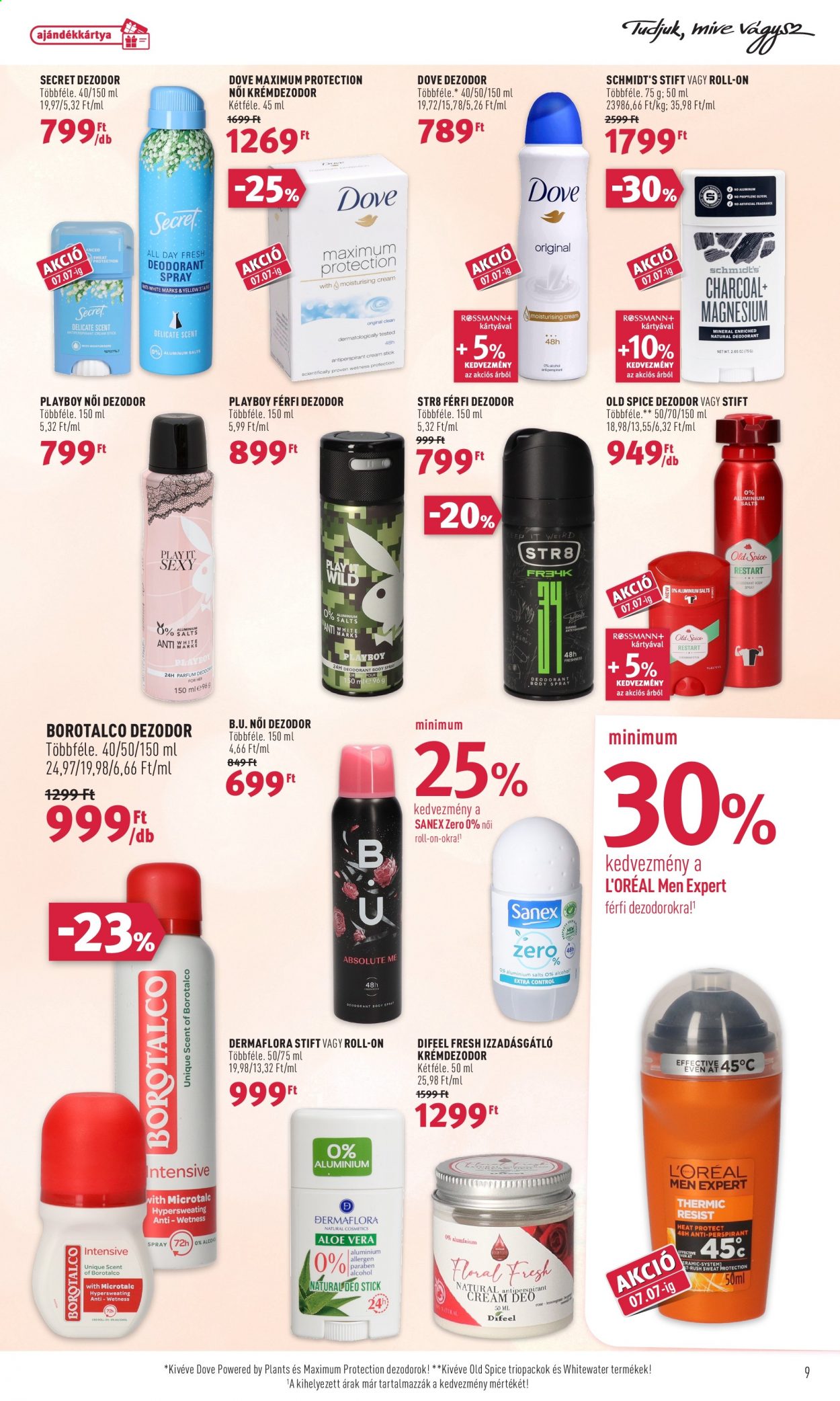 Rossmann akciós újságok - 2021.06.28 - 2021.07.02. Oldal 9