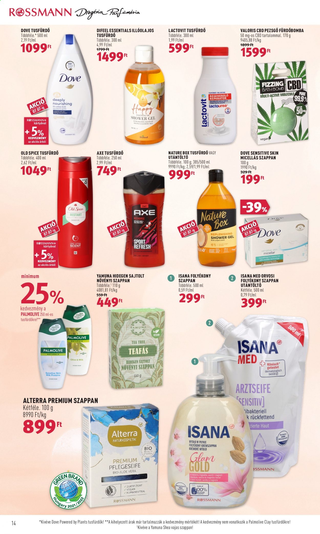 Rossmann akciós újságok - 2021.06.28 - 2021.07.02. Oldal 14