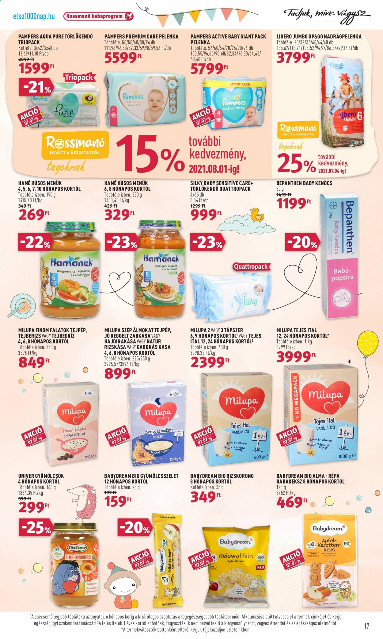 Rossmann akciós újságok - 2021.06.28 - 2021.07.02. Oldal 17