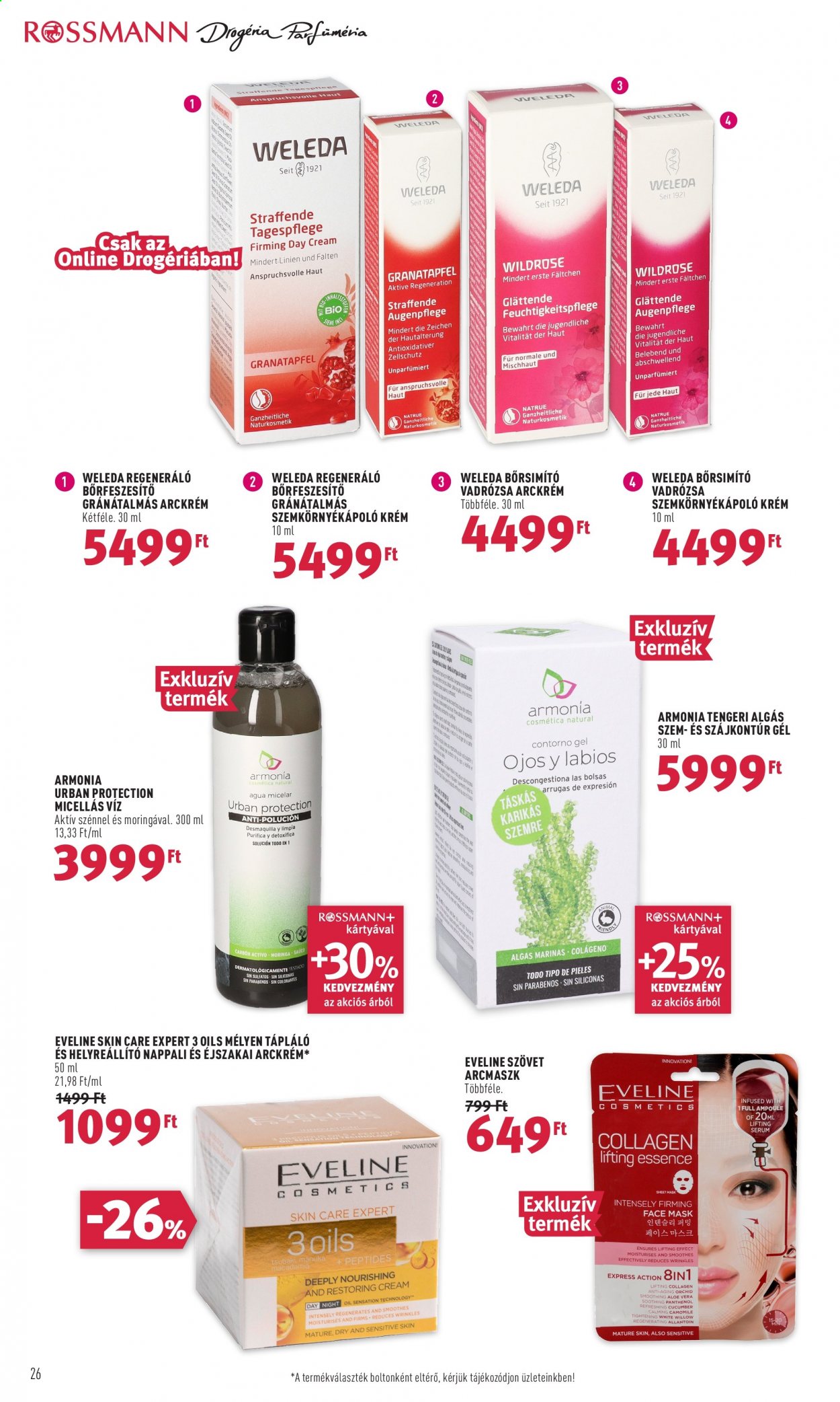 Rossmann akciós újságok - 2021.06.28 - 2021.07.02. Oldal 26