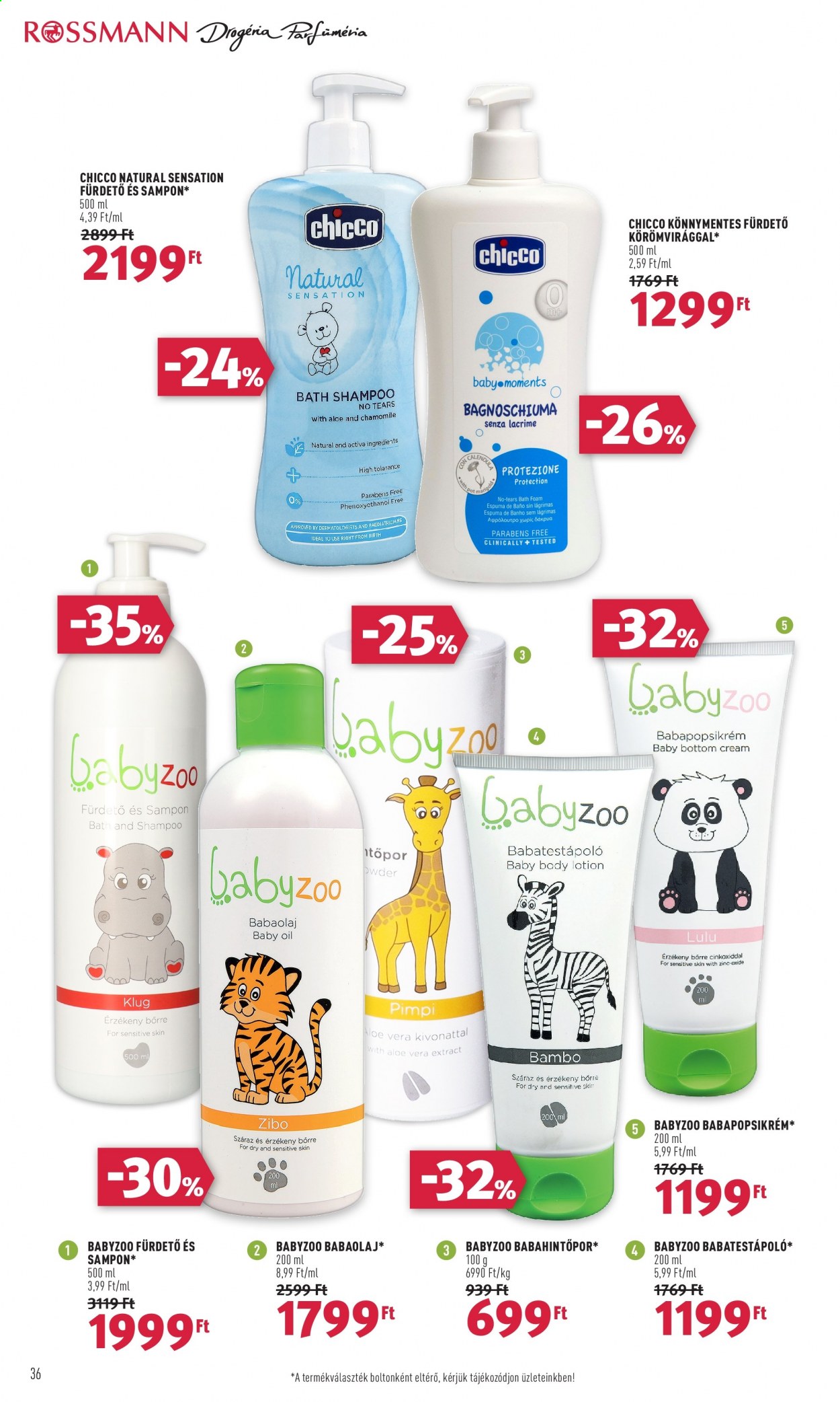 Rossmann akciós újságok - 2021.06.28 - 2021.07.02. Oldal 36