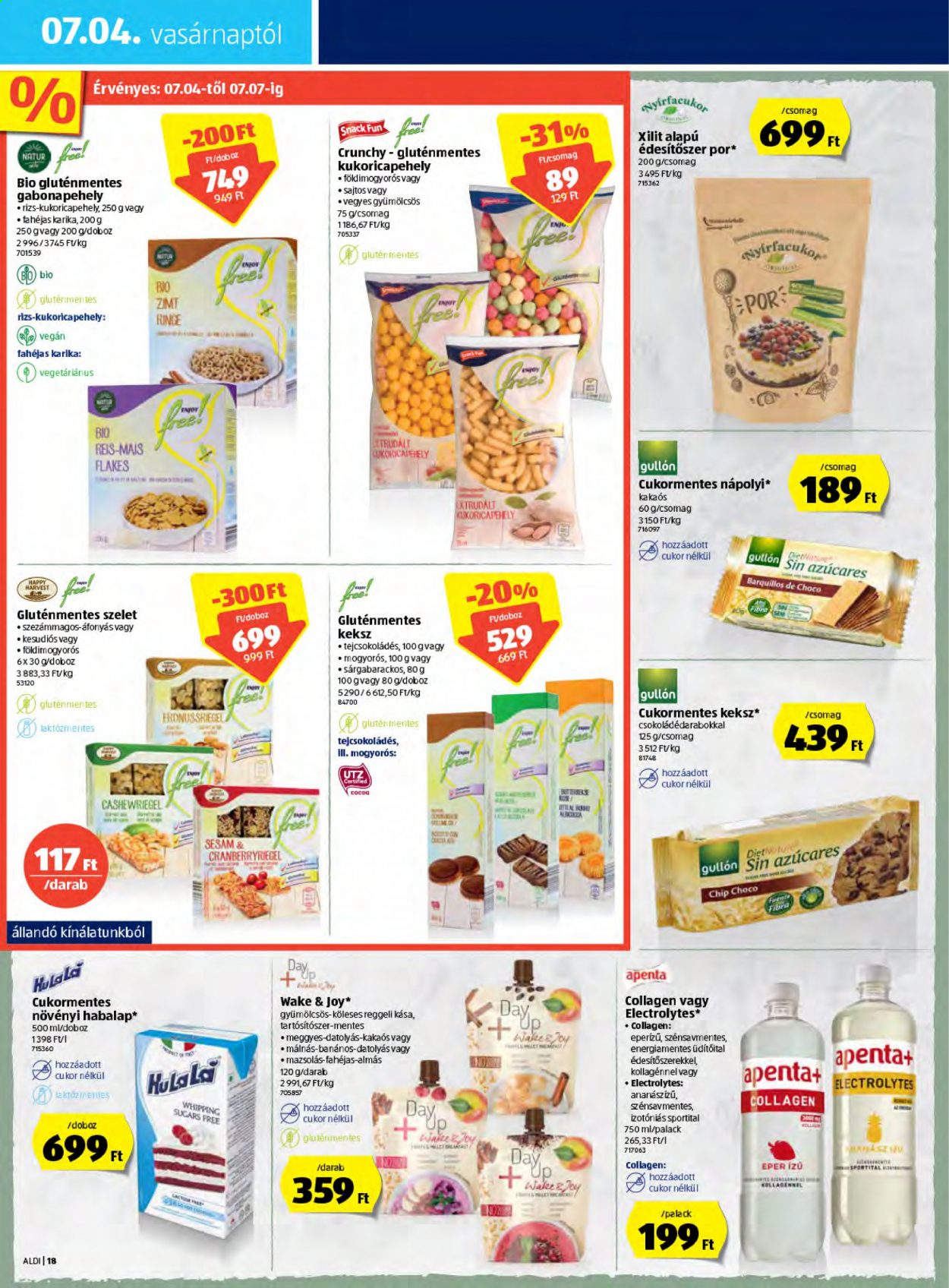 Aldi akciós újságok - 2021.07.01 - 2021.07.07. Oldal 18