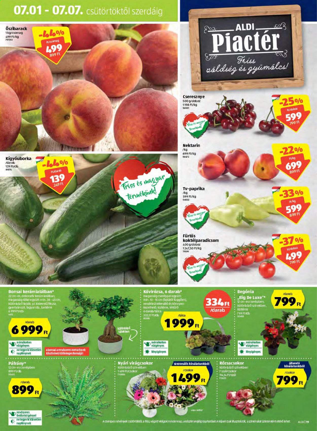 Aldi akciós újságok - 2021.07.01 - 2021.07.07. Oldal 19