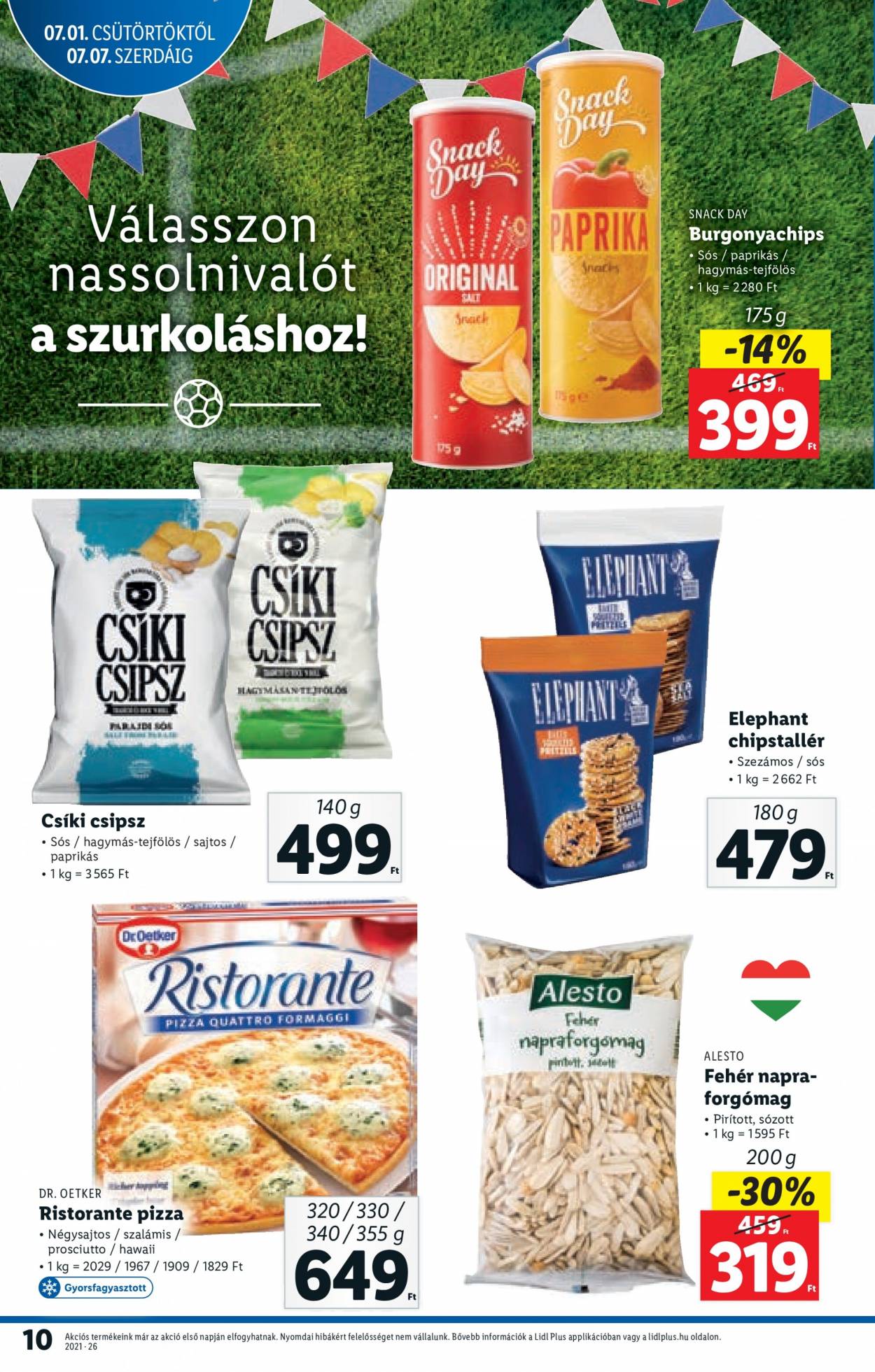 Lidl akciós újságok - 2021.07.01 - 2021.07.07. Oldal 10