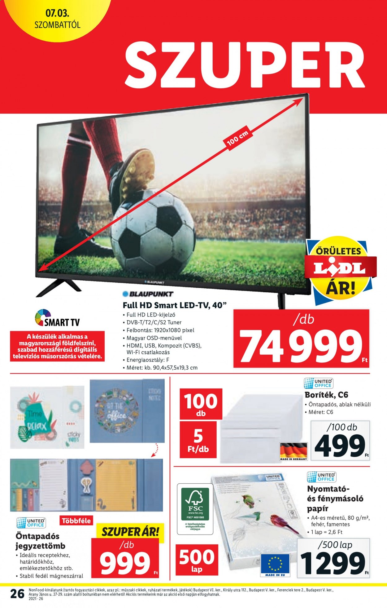Lidl akciós újságok - 2021.07.01 - 2021.07.07. Oldal 26