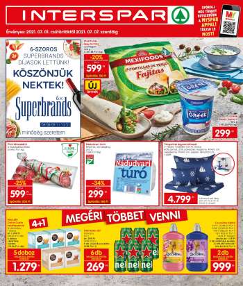 Újság INTERSPAR - 2021.07.01 - 2021.07.07.