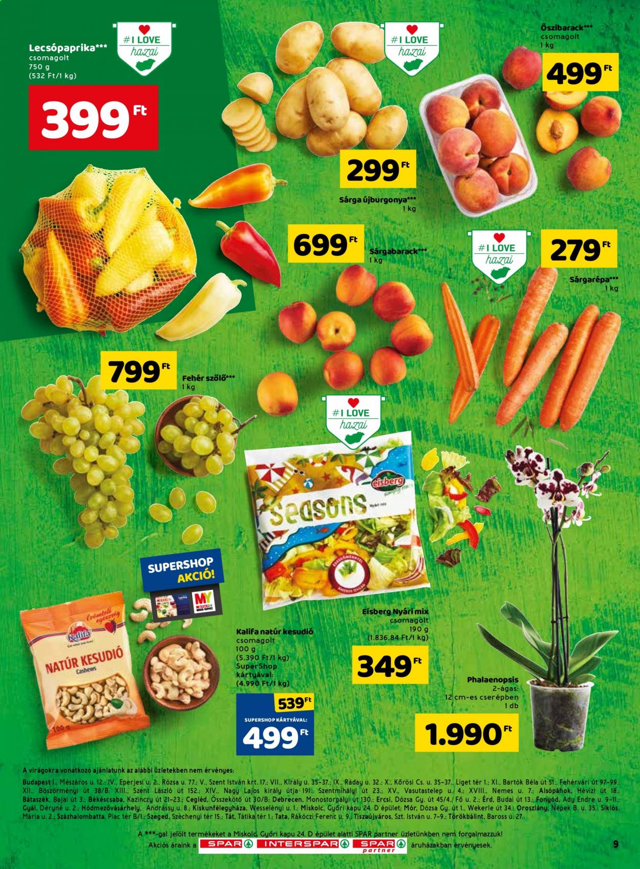 SPAR akciós újságok - 2021.07.01 - 2021.07.07. Oldal 9