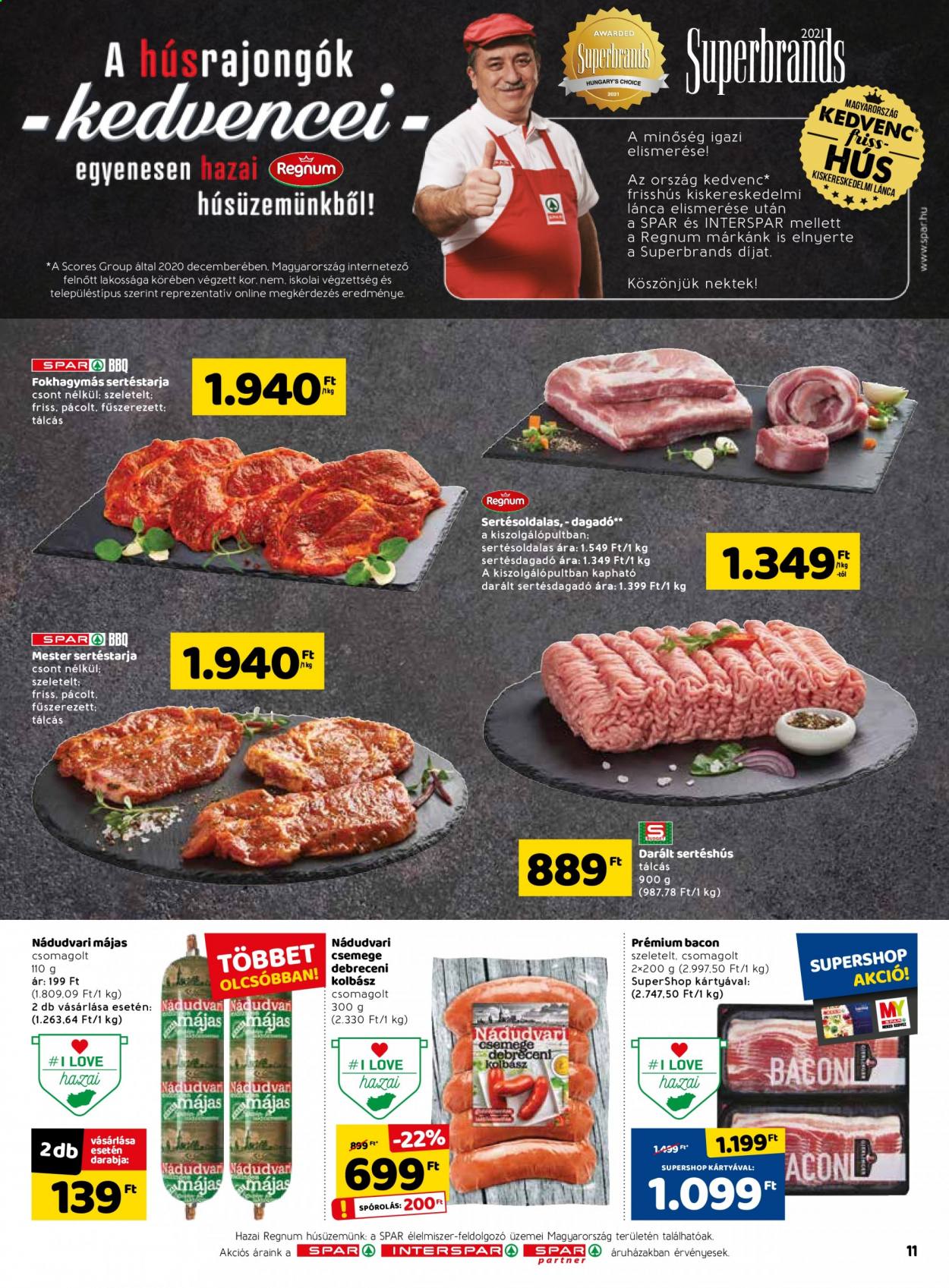 SPAR akciós újságok - 2021.07.01 - 2021.07.07. Oldal 11