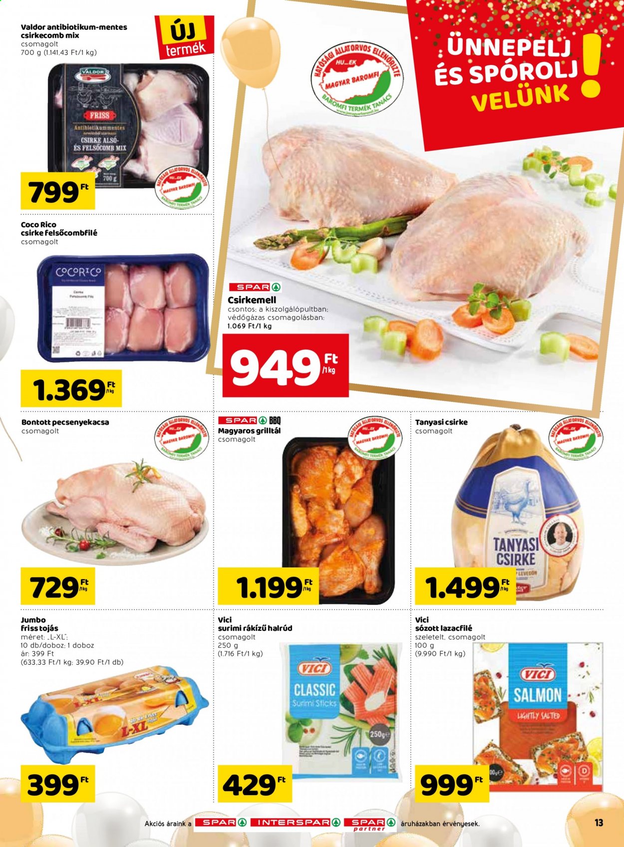 SPAR akciós újságok - 2021.07.01 - 2021.07.07. Oldal 13