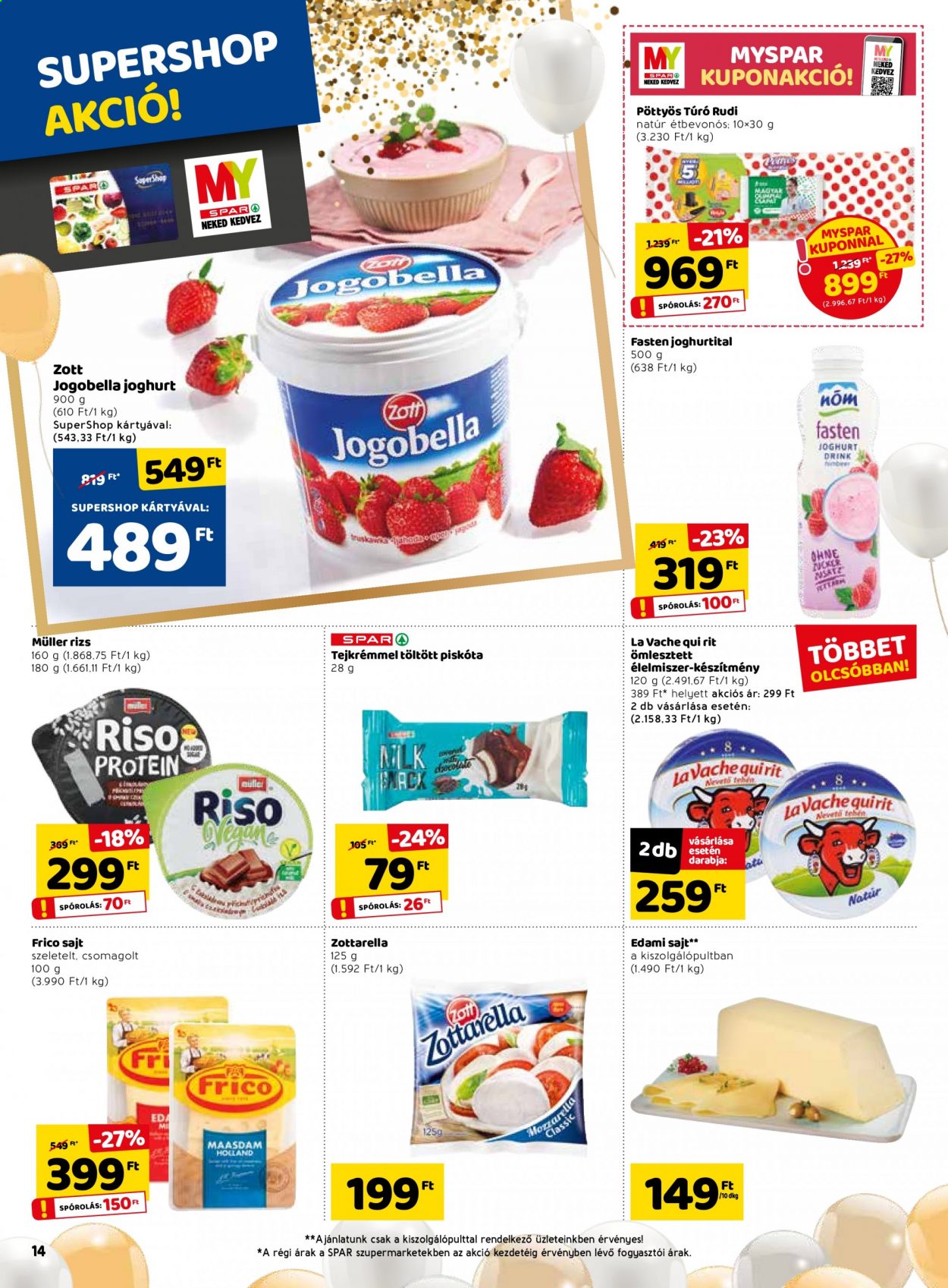 SPAR akciós újságok - 2021.07.01 - 2021.07.07. Oldal 14