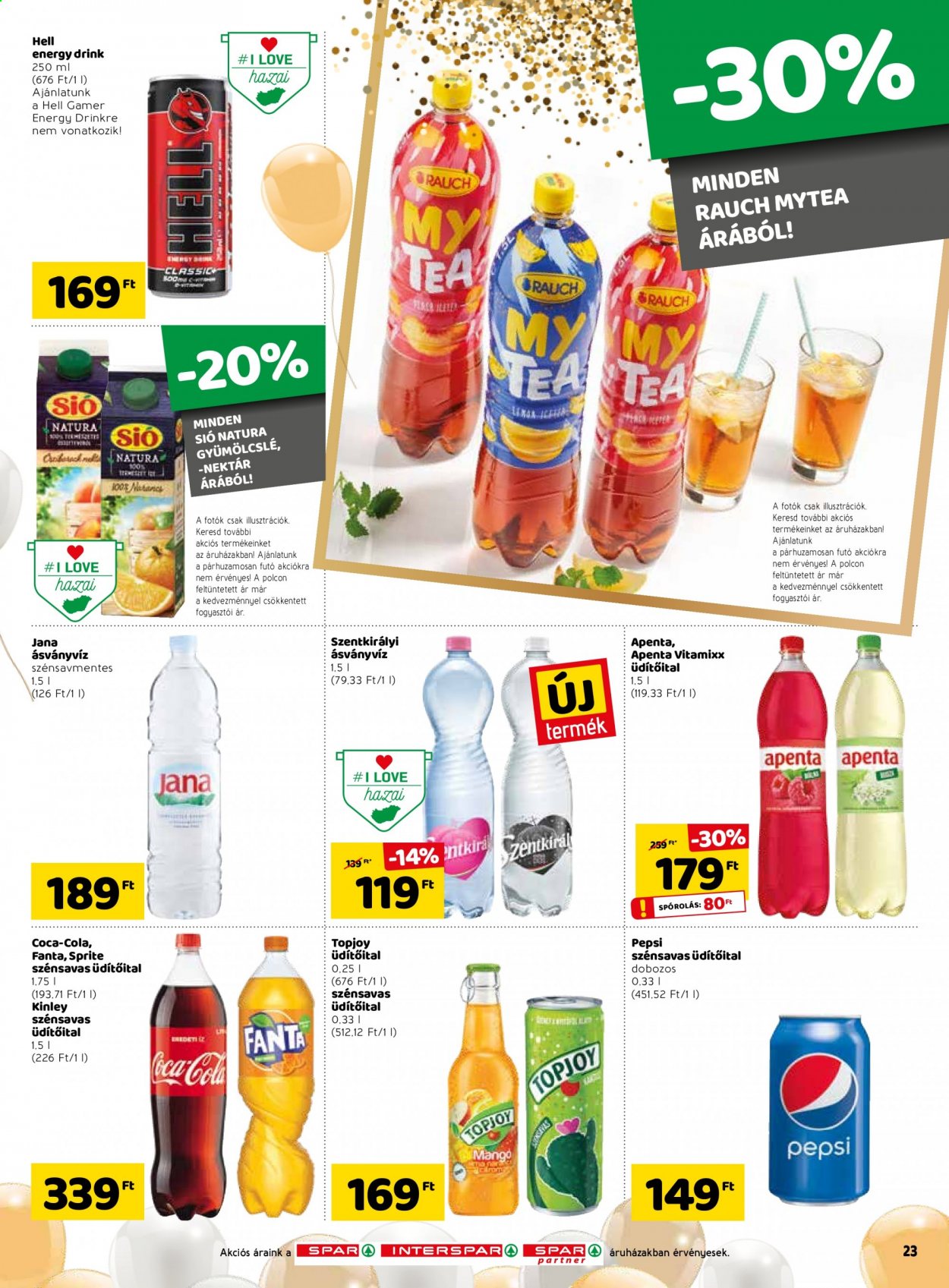 SPAR akciós újságok - 2021.07.01 - 2021.07.07. Oldal 23