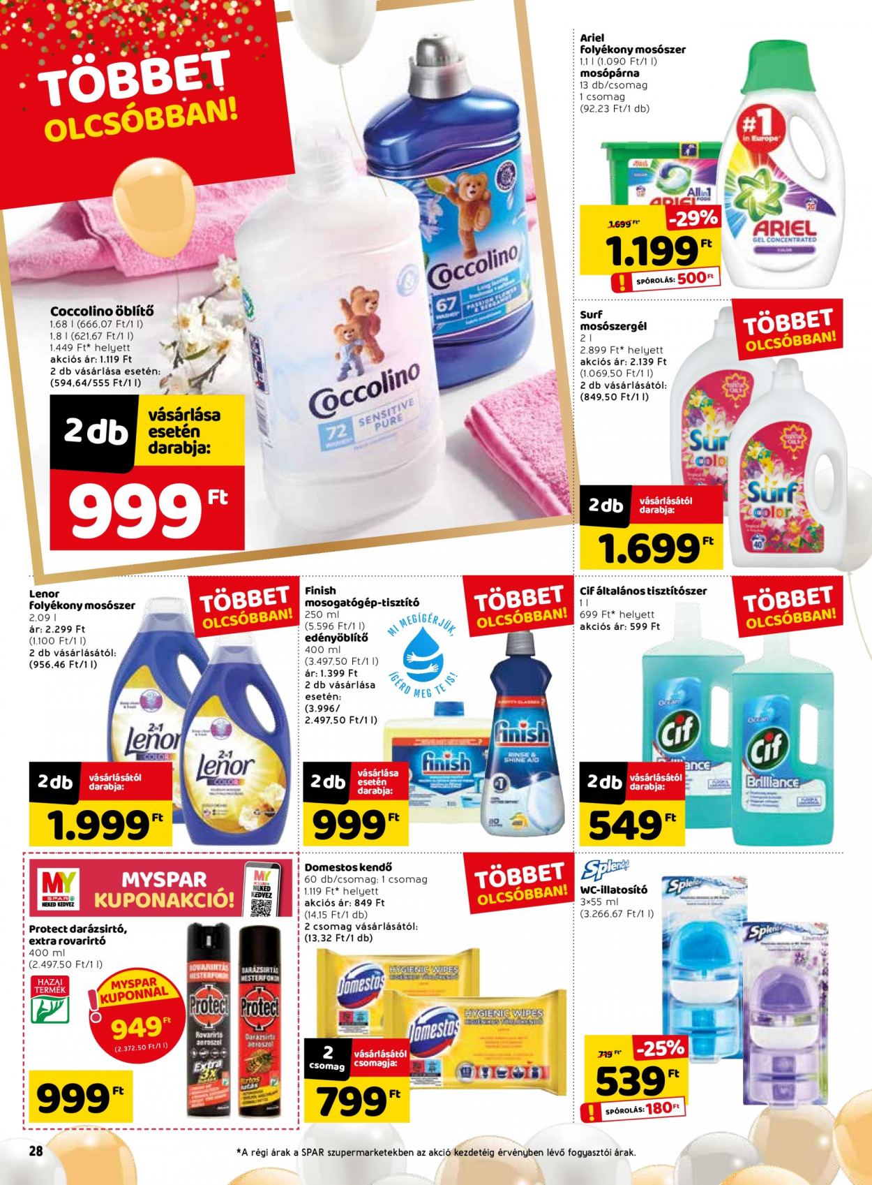 SPAR akciós újságok - 2021.07.01 - 2021.07.07. Oldal 28