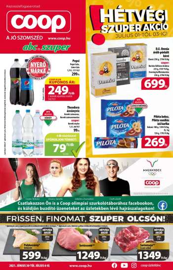Újság Coop - 2021.06.30 - 2021.07.06.