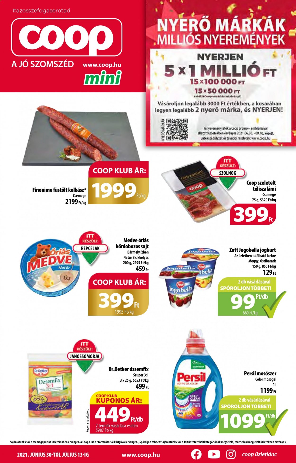 Coop akciós újságok - 2021.06.30 - 2021.07.13. Oldal 1