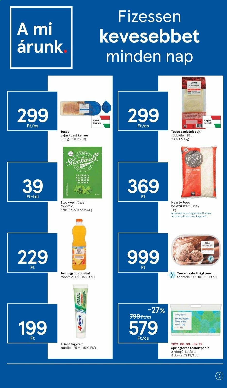 TESCO akciós újságok - 2021.07.01 - 2021.07.07. Oldal 3