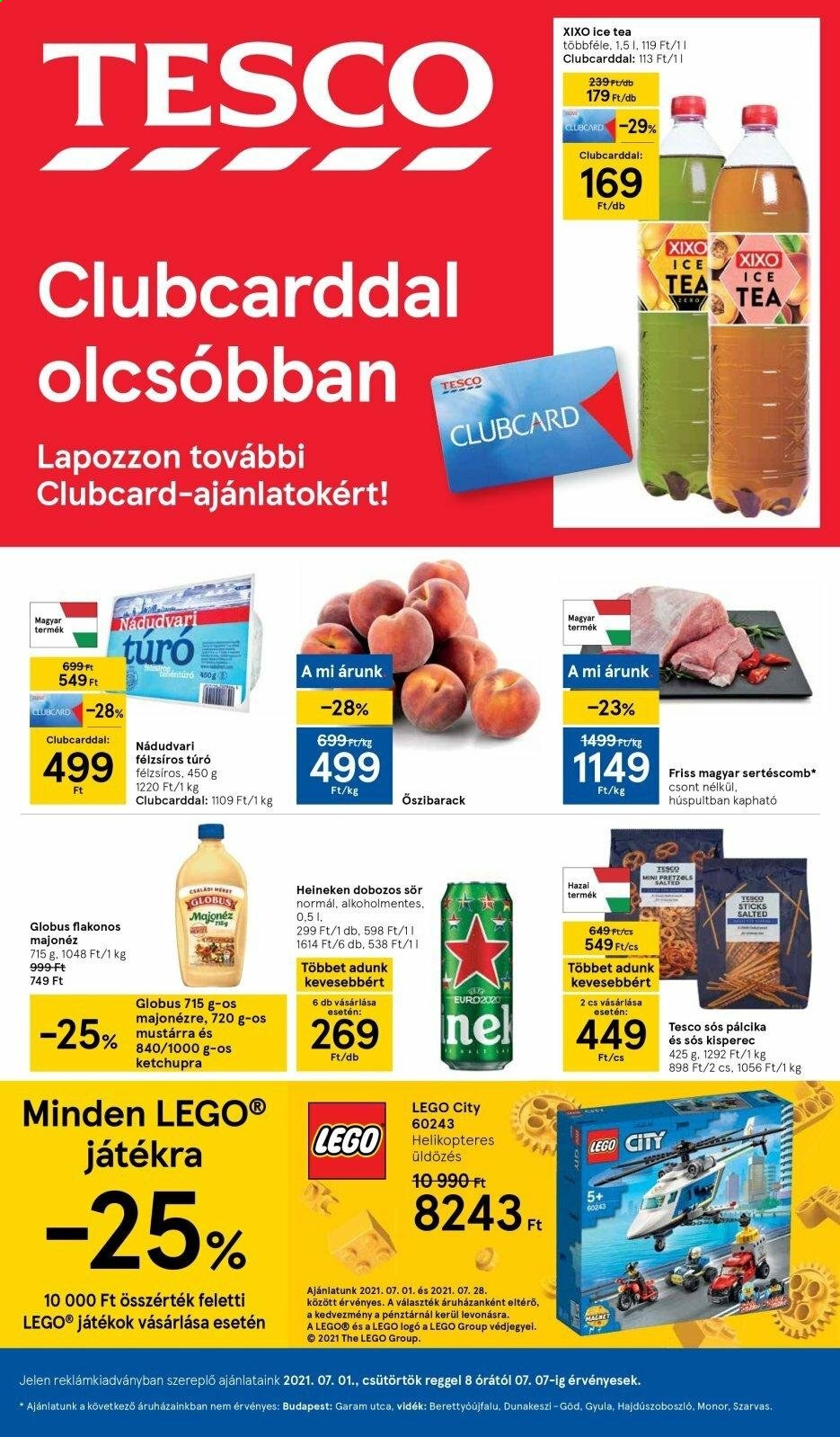 TESCO akciós újságok - 2021.07.01 - 2021.07.07. Oldal 1