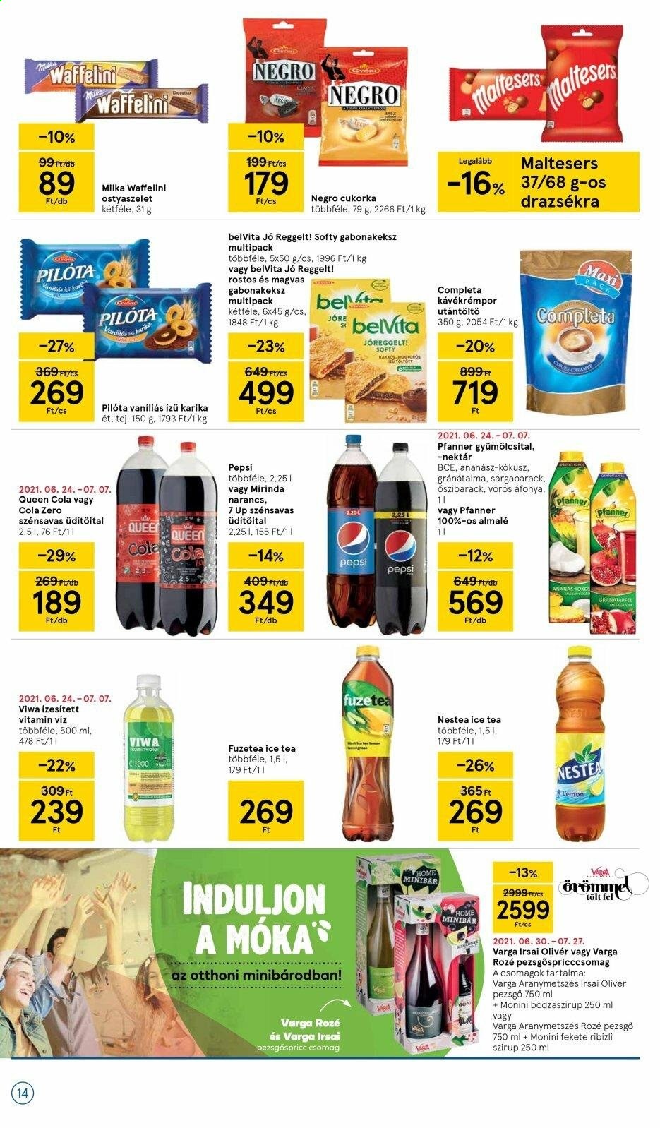 TESCO akciós újságok - 2021.07.01 - 2021.07.07. Oldal 14