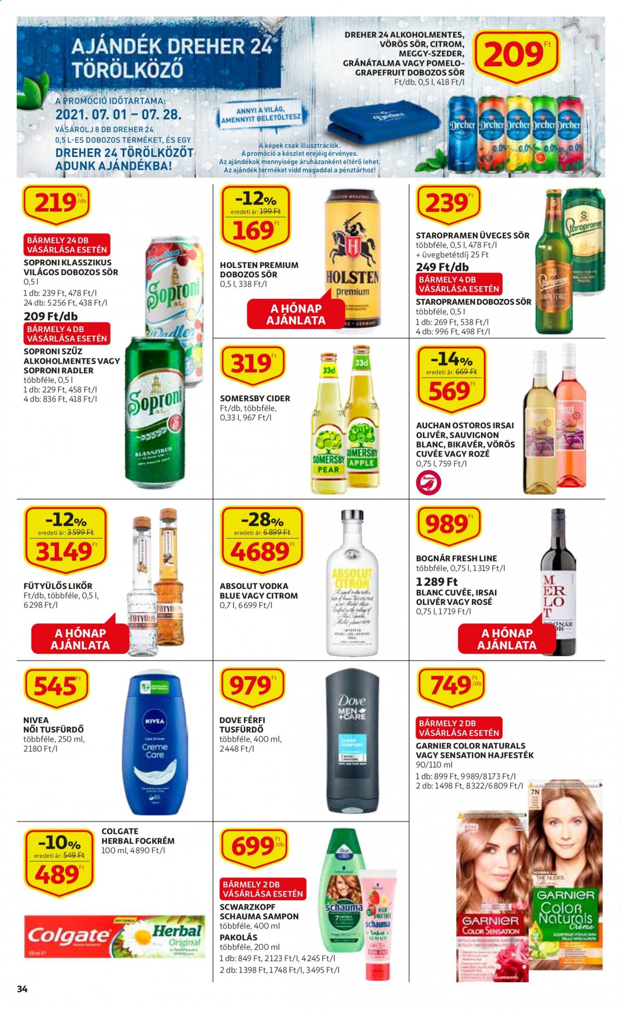 Auchan akciós újságok - 2021.07.01 - 2021.07.07. Oldal 34