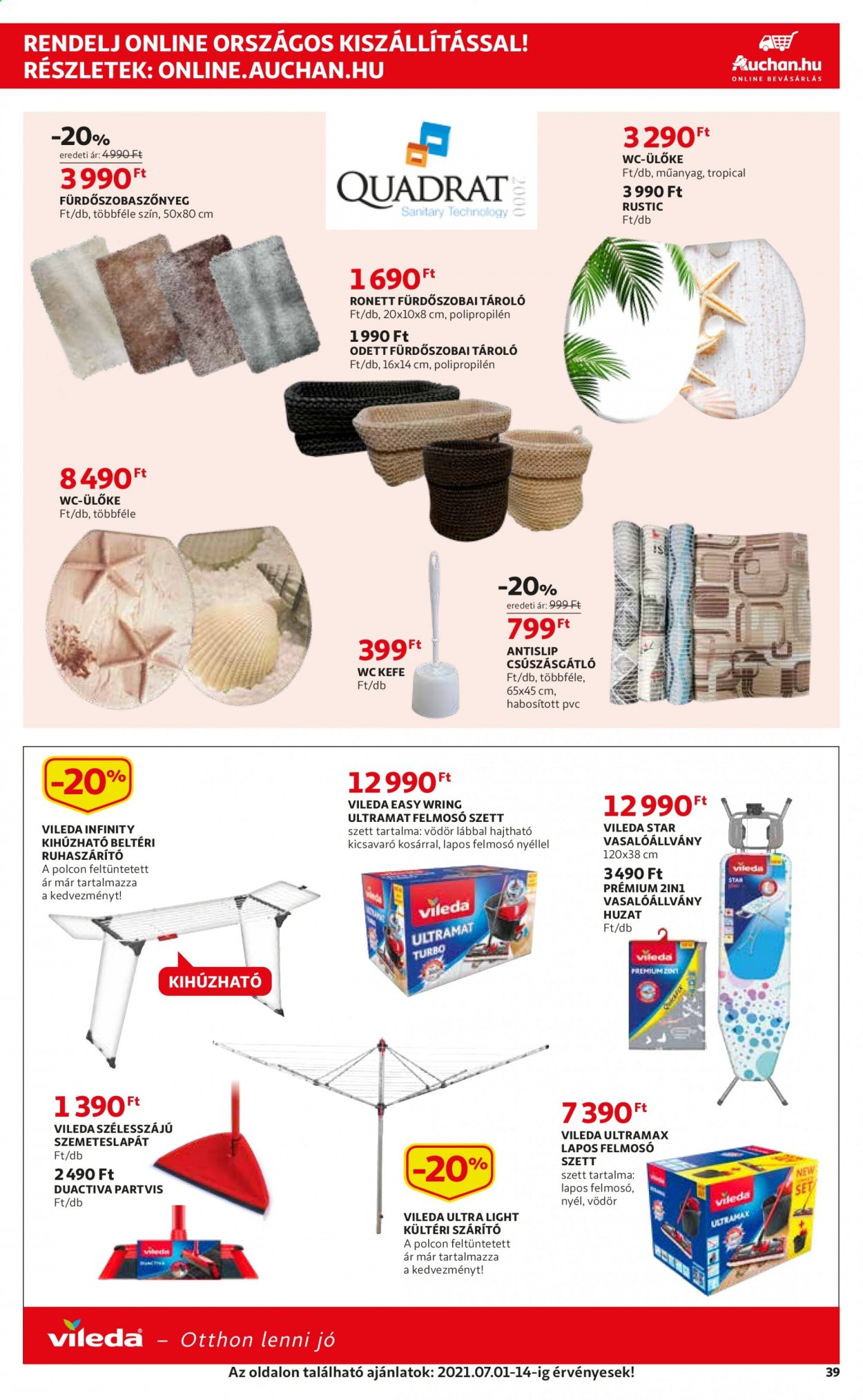 Auchan akciós újságok - 2021.07.01 - 2021.07.07. Oldal 39