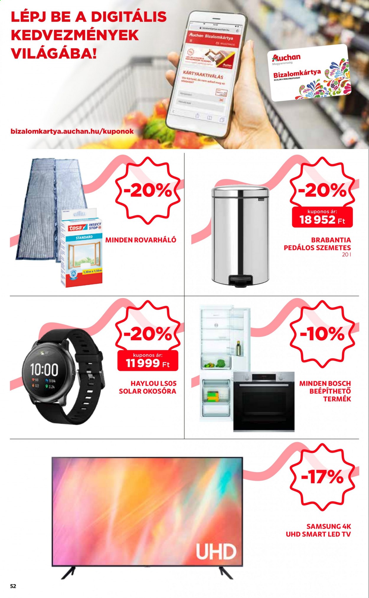 Auchan akciós újságok - 2021.07.01 - 2021.07.07. Oldal 52