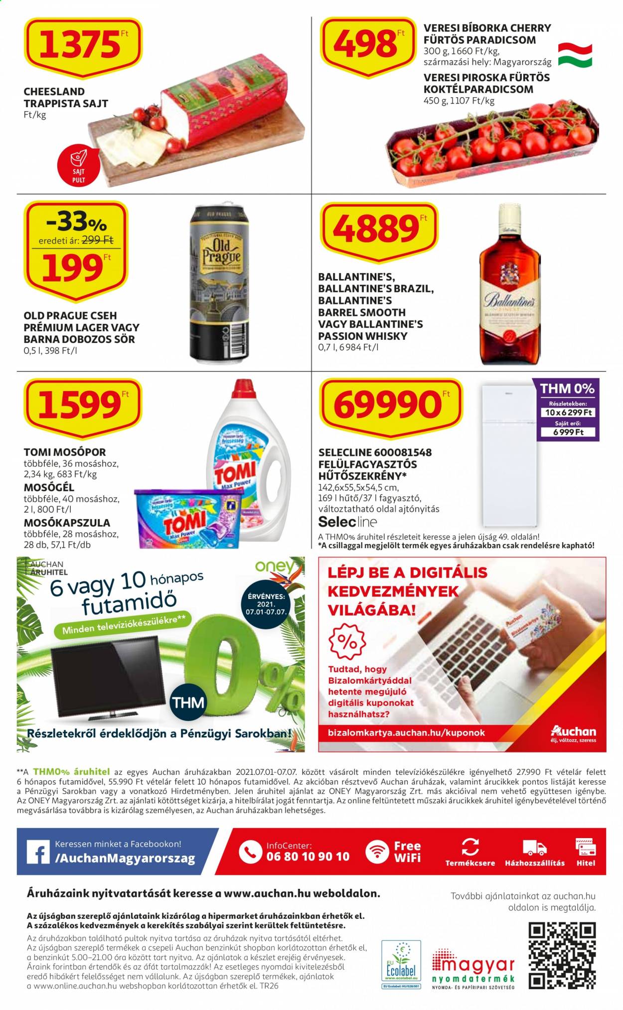 Auchan akciós újságok - 2021.07.01 - 2021.07.07. Oldal 54