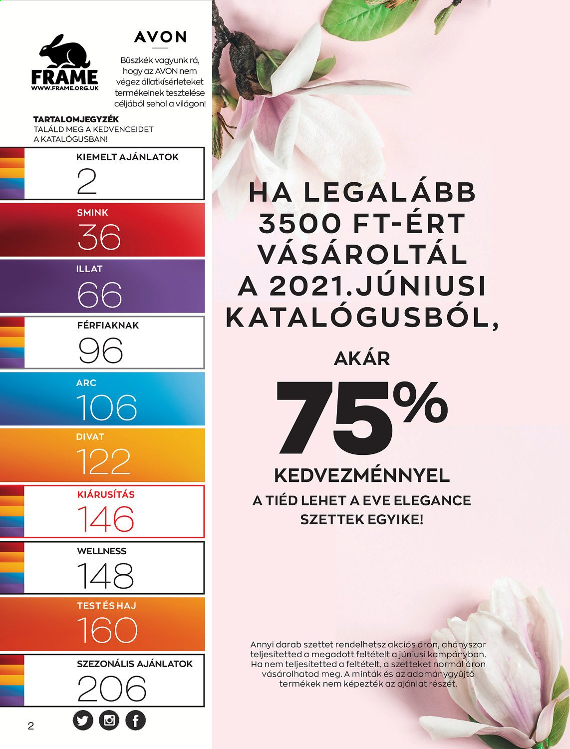 Avon akciós újságok - 2021.07.01 - 2021.07.31. Oldal 4