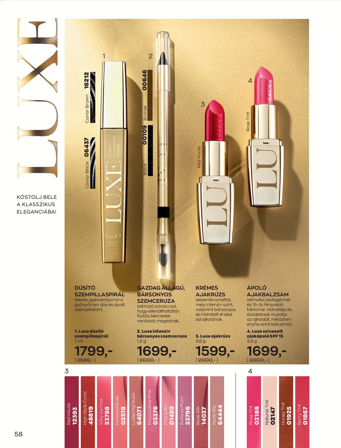 Avon akciós újságok - 2021.07.01 - 2021.07.31. Oldal 60