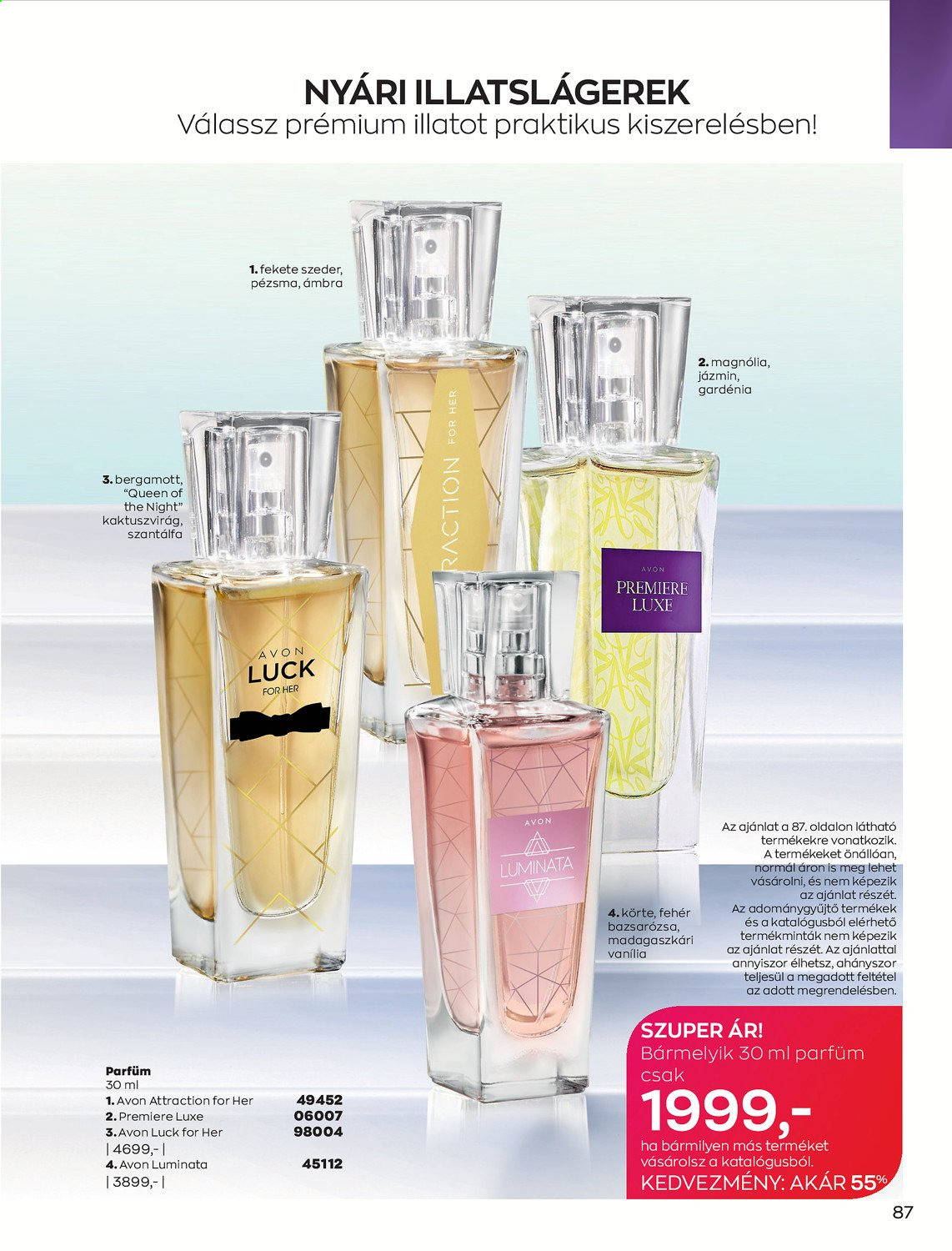 Avon akciós újságok - 2021.07.01 - 2021.07.31. Oldal 89