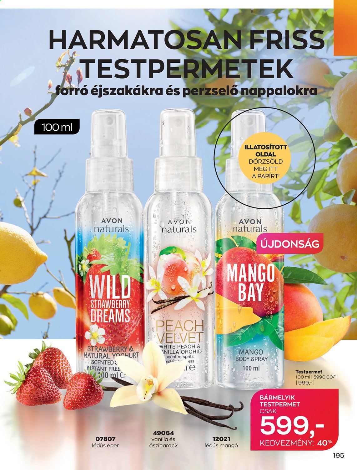 Avon akciós újságok - 2021.07.01 - 2021.07.31. Oldal 197