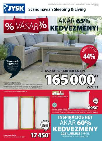 Újság JYSK - 2021.07.01 - 2021.07.14.