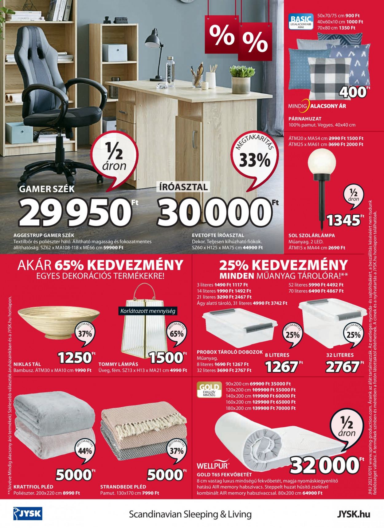 JYSK akciós újságok - 2021.07.01 - 2021.07.14. Oldal 16
